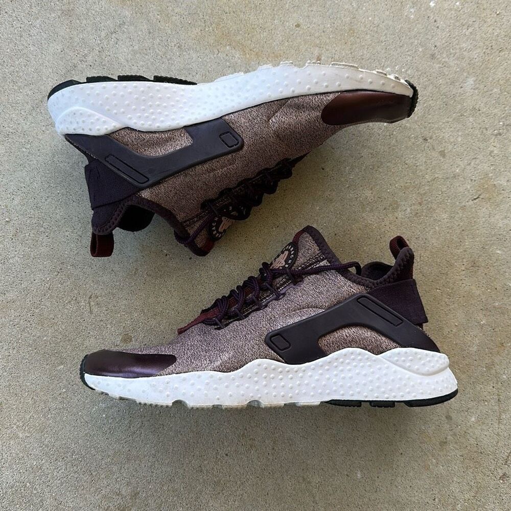Nike Air Huarache Sneakers Port Wine Ultra Running Shoes Women’s Size 6.5